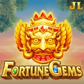 Fortune Gems slot icon with a shining green gem