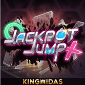 Jackpot Jump game icon with a spring and prize box