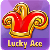 Lucky Ace hot chart icon with a golden ace and clover