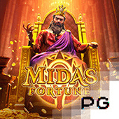 Midas Fortune hot chart icon with a golden hand
