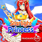 Starlight Princess hot chart icon with a starry anime princess