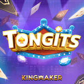 Tongits game icon with Filipino card fan